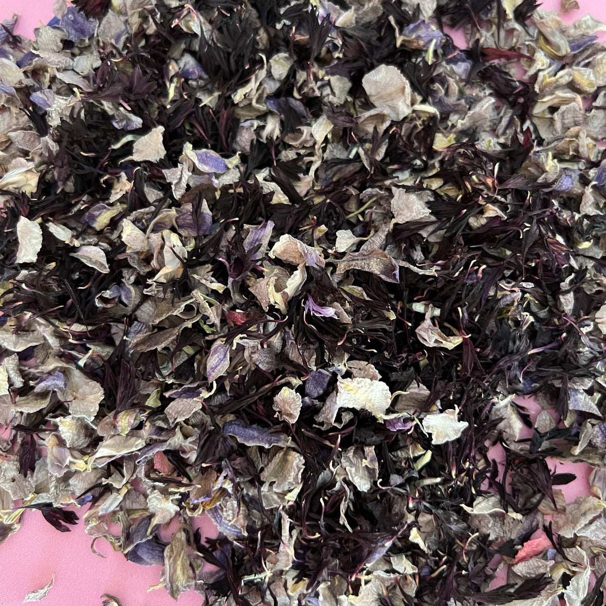 Gothic Wedding Dried Flower Petal confetti