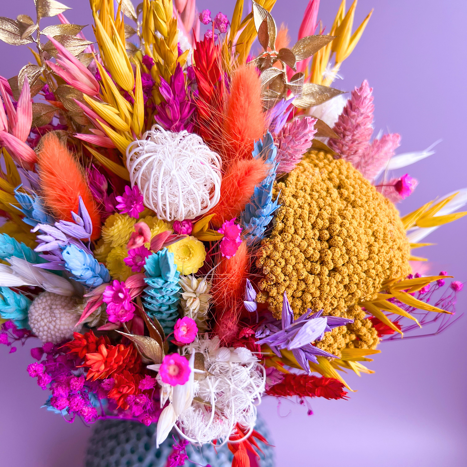 Golden Hour Dried Flower Bouquet