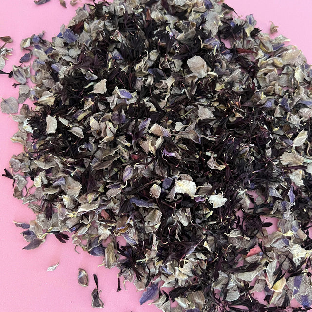 Gothic Wedding Dried Flower Petal confetti