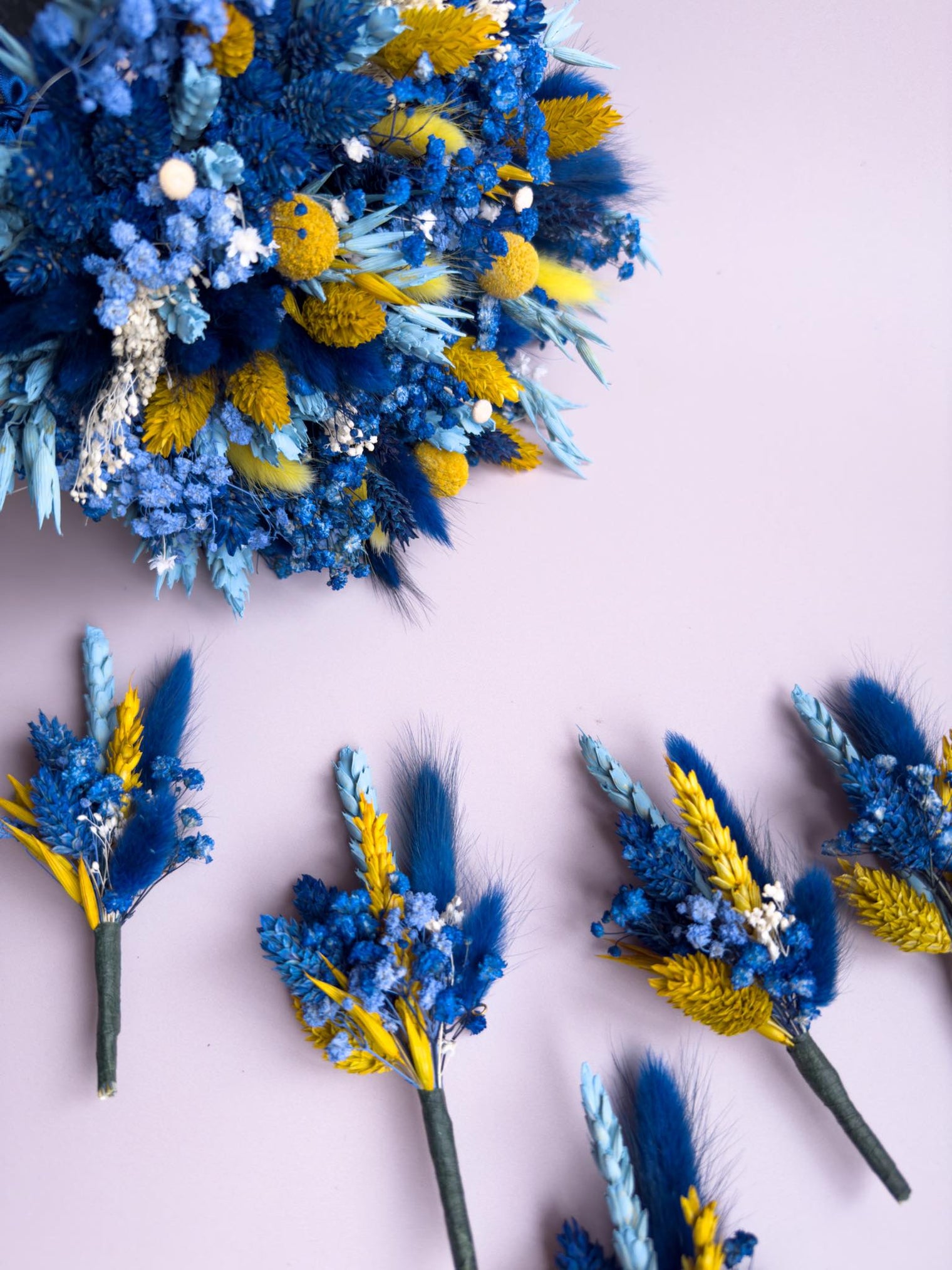 Starry Night Sky Wedding Flowers
