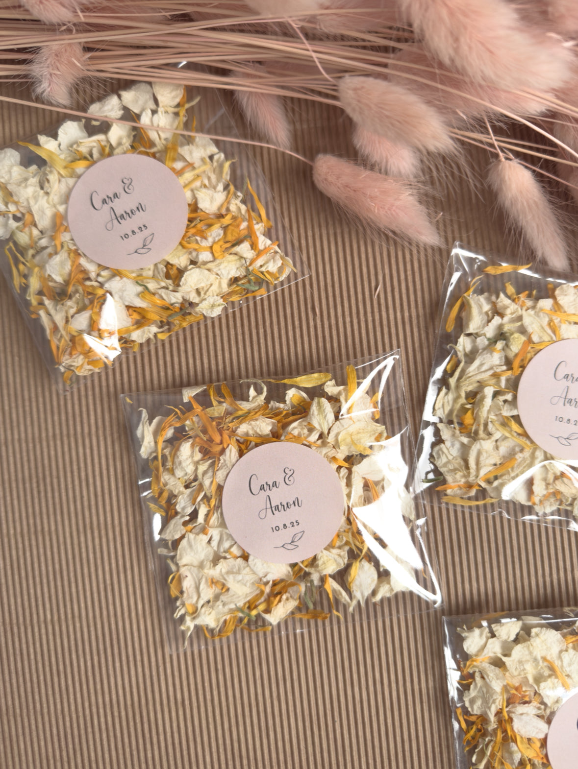 Confetti Pack with botanical design