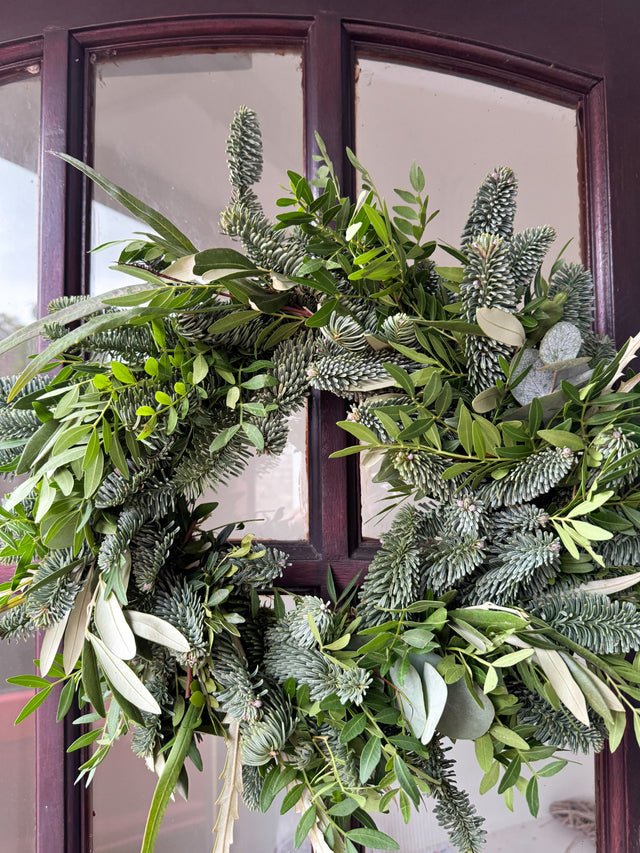 Christmas Fresh Foliage Wreath