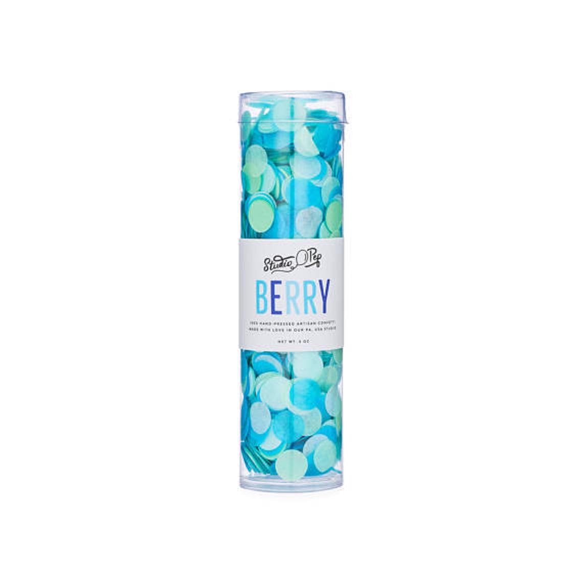 Berry Circle Confetti Tube
