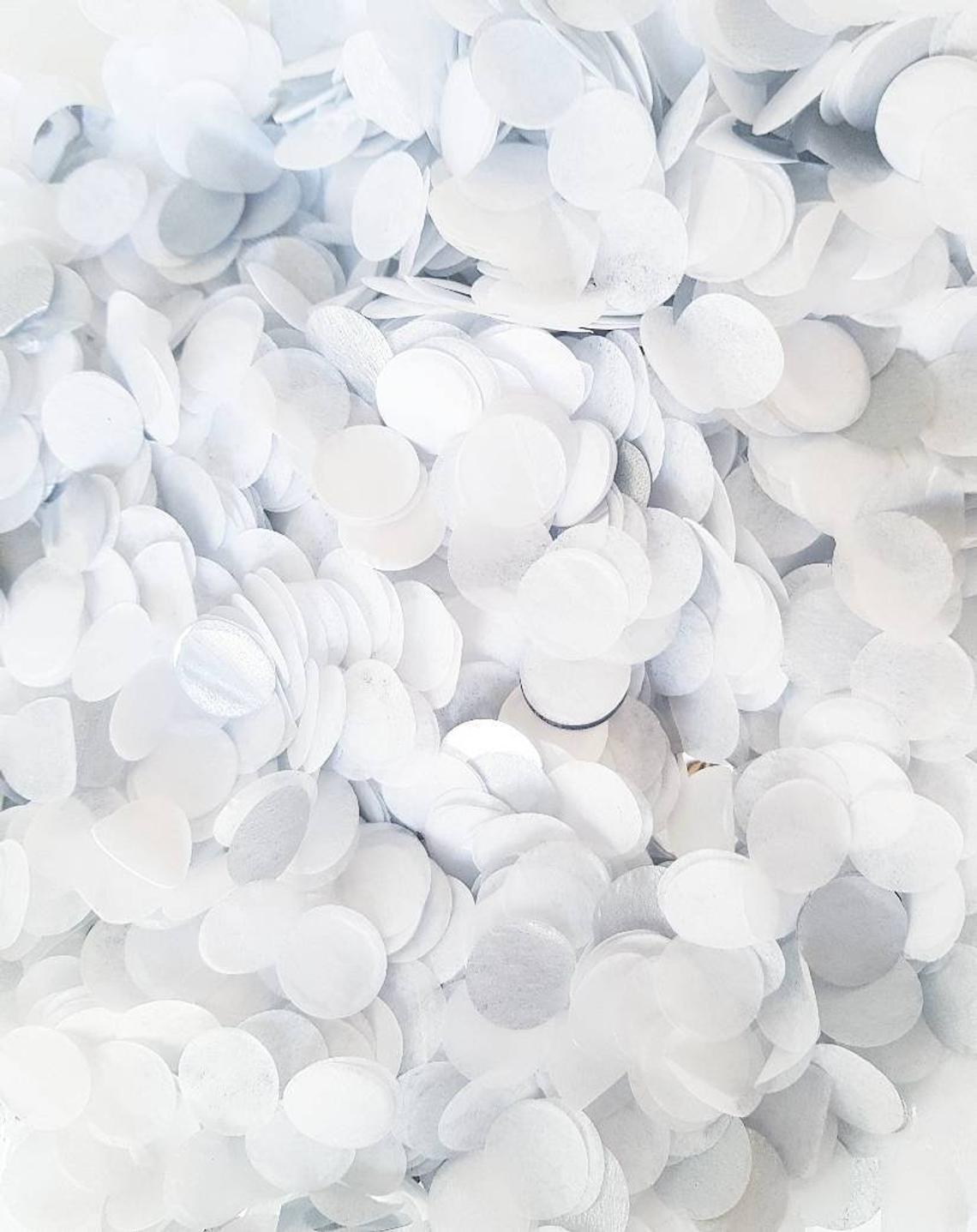 Shine Circle Confetti Tube