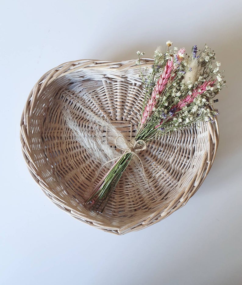 Pink, Blue and White Wedding Flowers