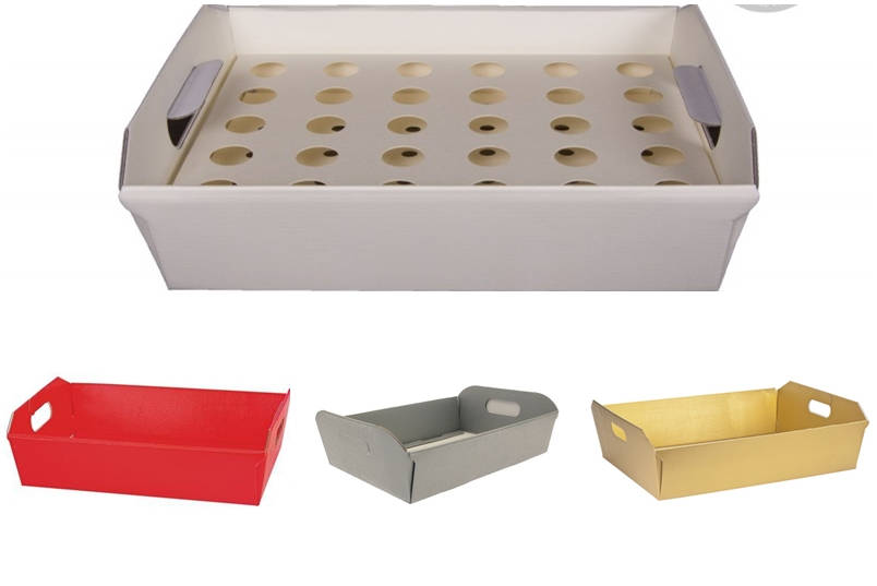 Personalized Confetti Cones Tray - Vintage