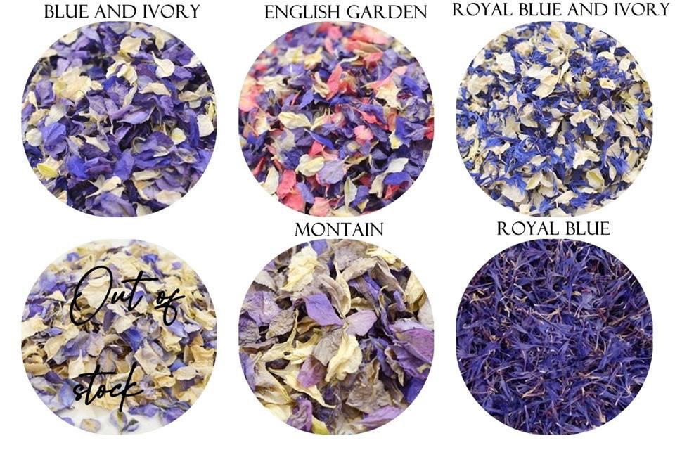 Wedding Confetti Packets - Heart design