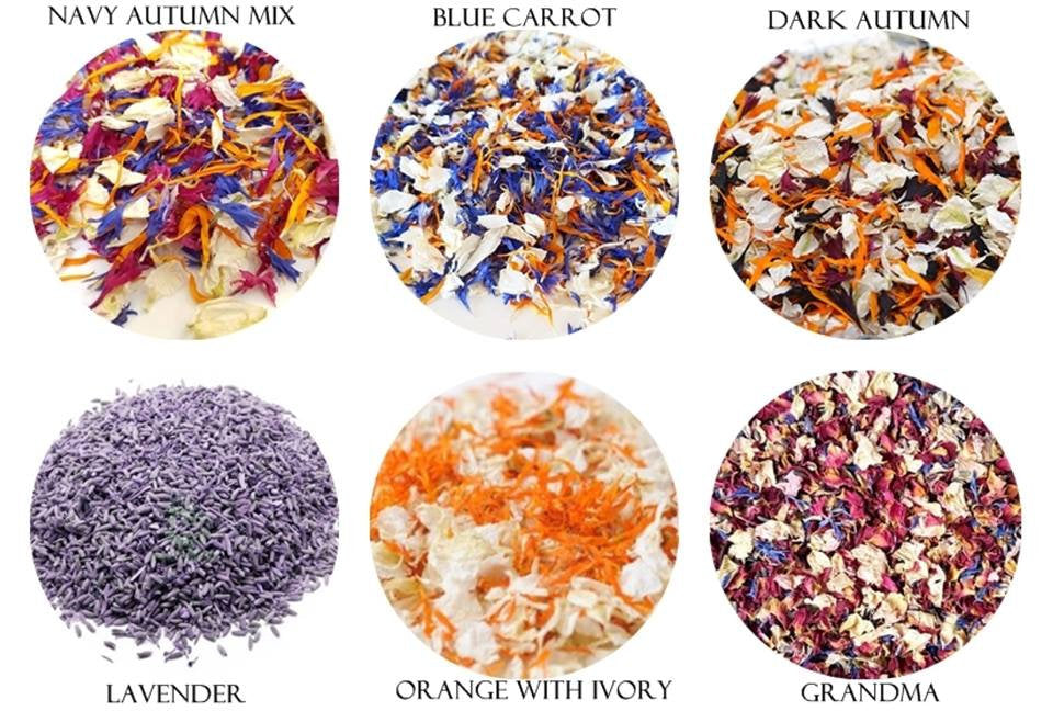 Wedding Confetti Packets - Heart design