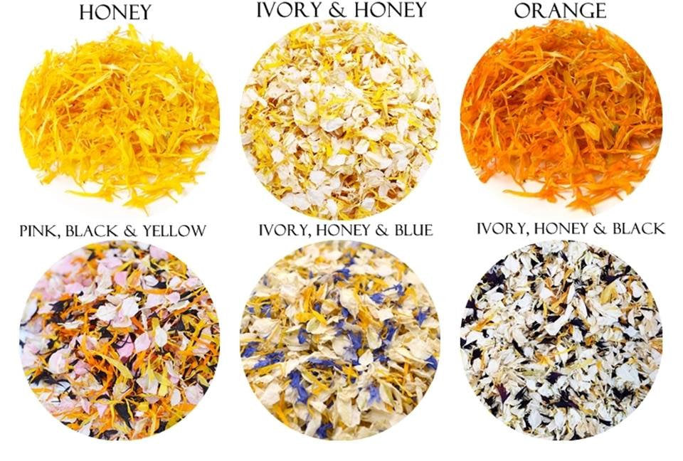 Wedding Confetti Packets - Heart design