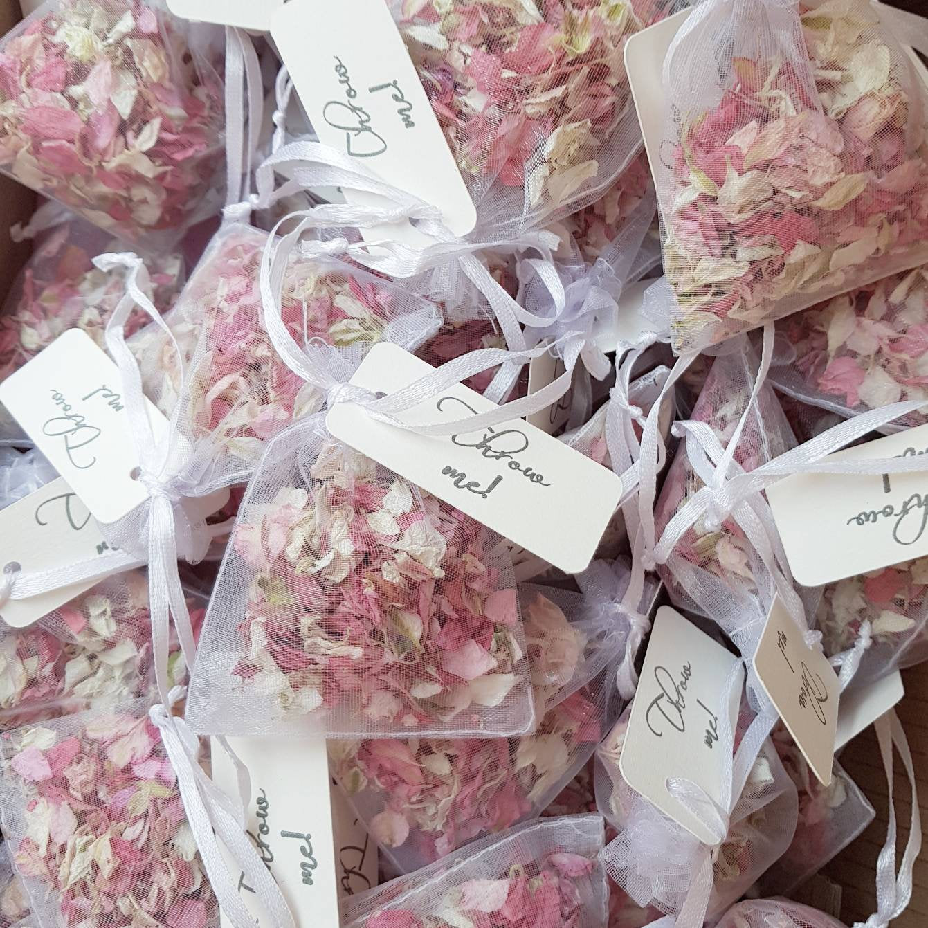 Petal Confetti Mix in Organza Bags