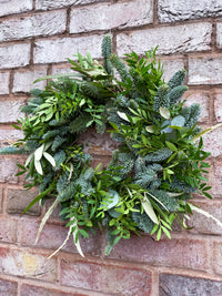 Christmas Fresh Foliage Wreath