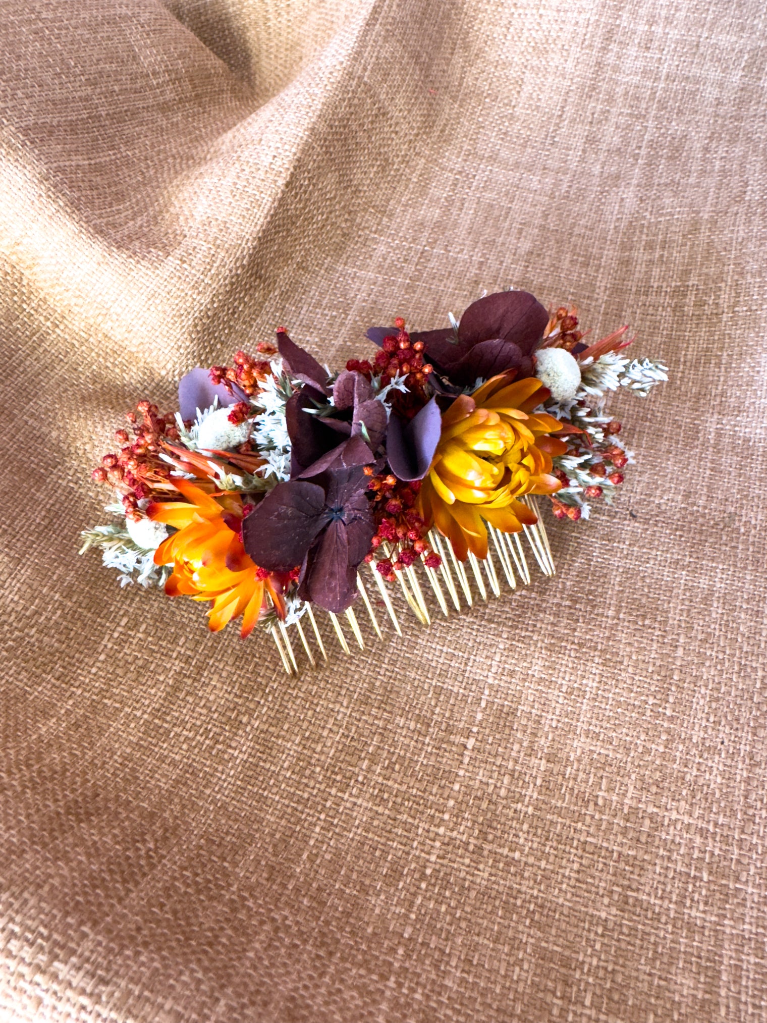 Rust Orange, Autumn Wedding Bouquet