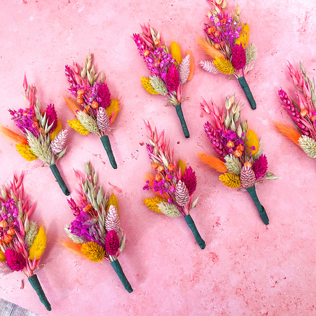 Pink Sunrise Wedding Bouquet