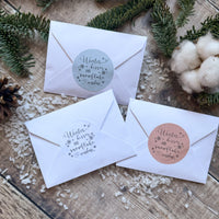 Eco Snow Confetti - envelope