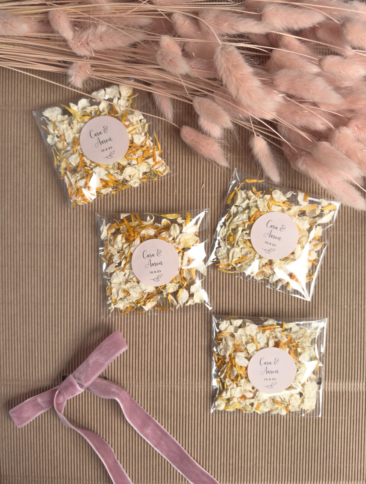 Confetti Pack with botanical design