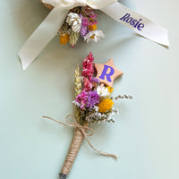 Secret Garden Flower Girl Wedding Wand