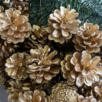 Gold Natural Pine Cones - 100g or 250g