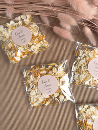 Confetti Pack with botanical design