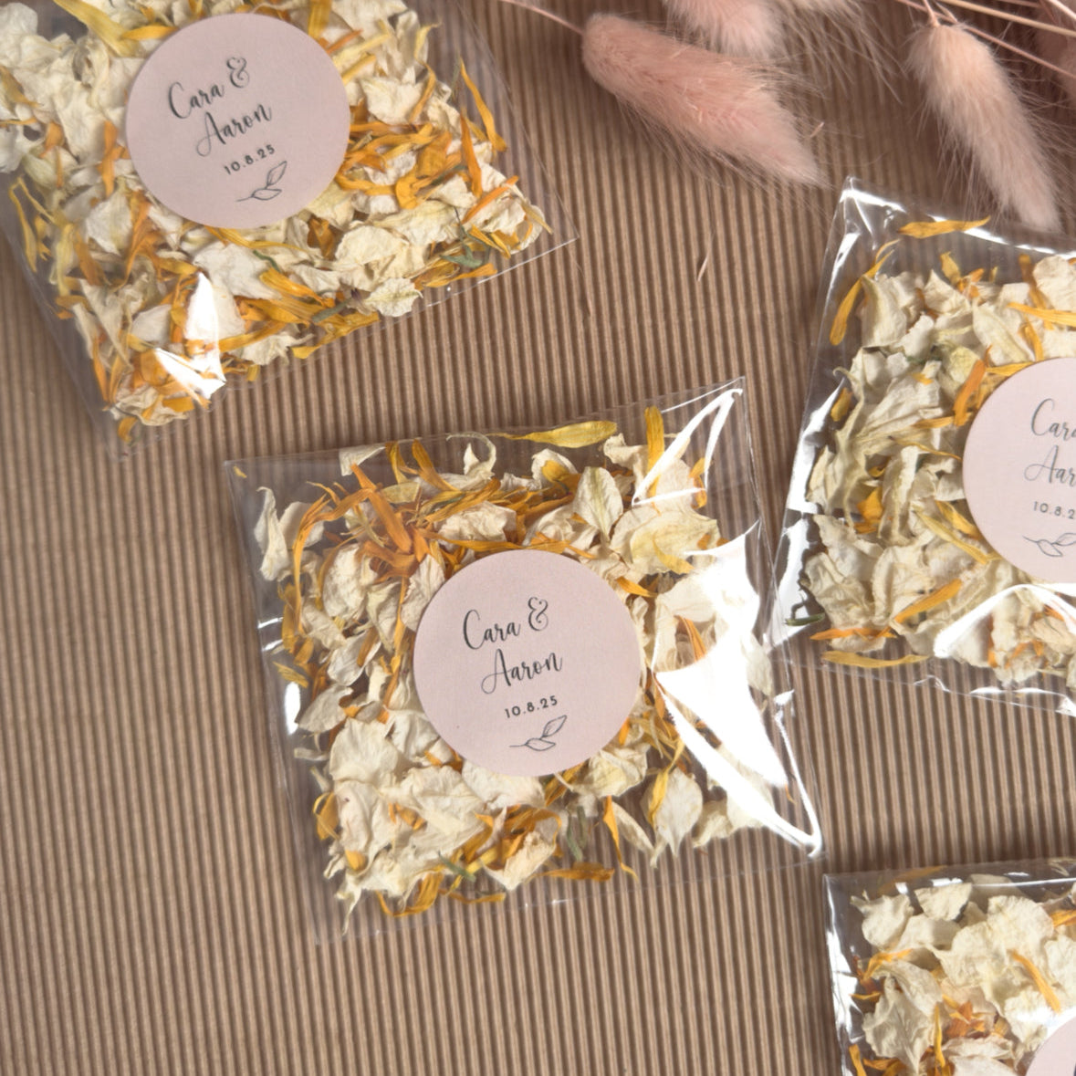 Confetti Pack with botanical design