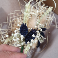 Rustic Dried Flower Buttonholes