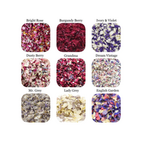 Customisable Confetti Packets - over 50 petal confetti mixes