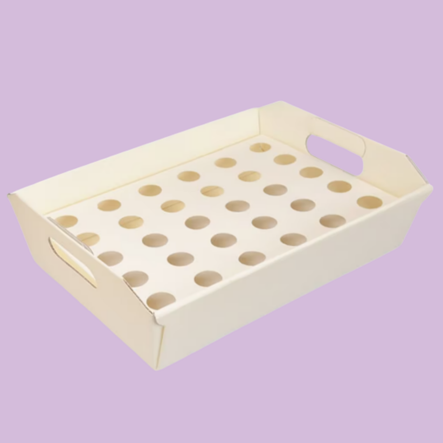 Confetti Cones Tray - Ivory