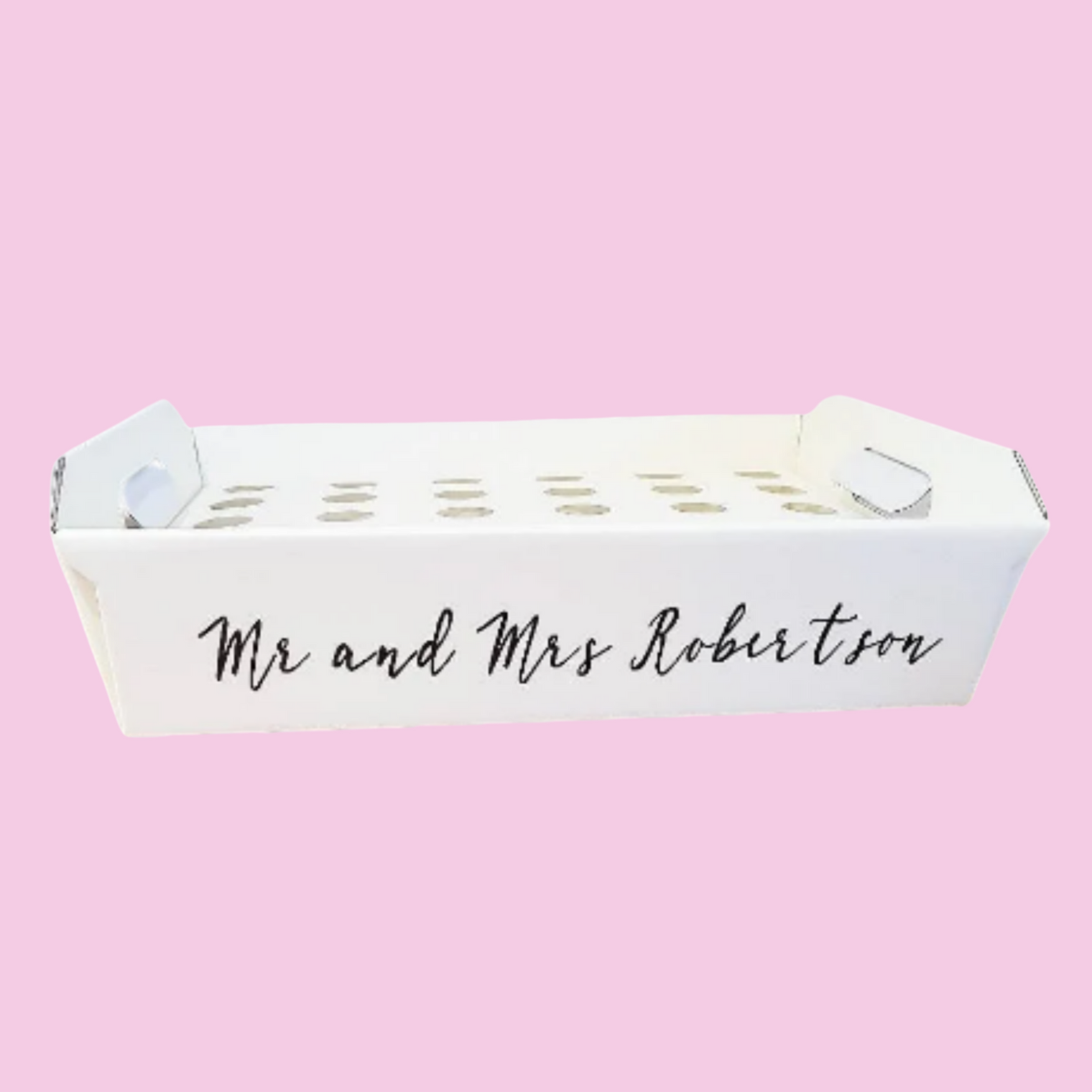 Personalized Confetti Cones Tray