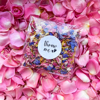 Customisable Confetti Packets - over 50 petal confetti mixes