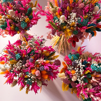 Rainbow and Vibrant Wedding Bouquets