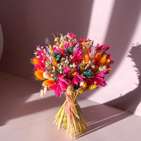 Rainbow and Vibrant Wedding Bouquets