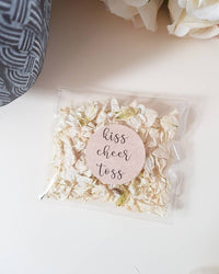 Wedding Confetti Packets - Heart design