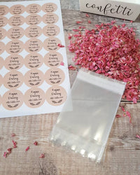 Personalised KIT Wedding Confetti Packages