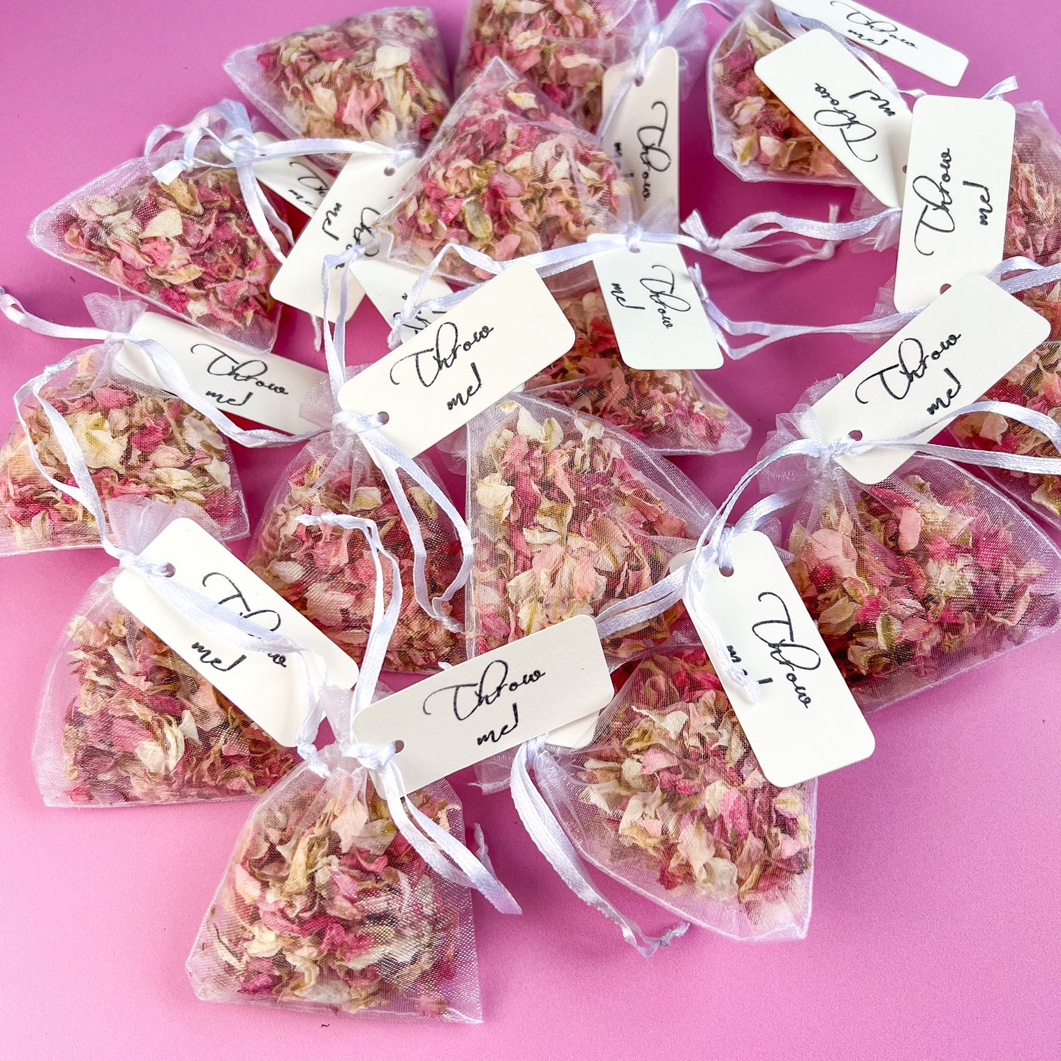 Petal Confetti Mix in Organza Bags